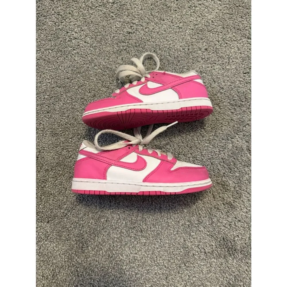 Nike Hot Pink Dunk Low-Top Sneakers Sz 13